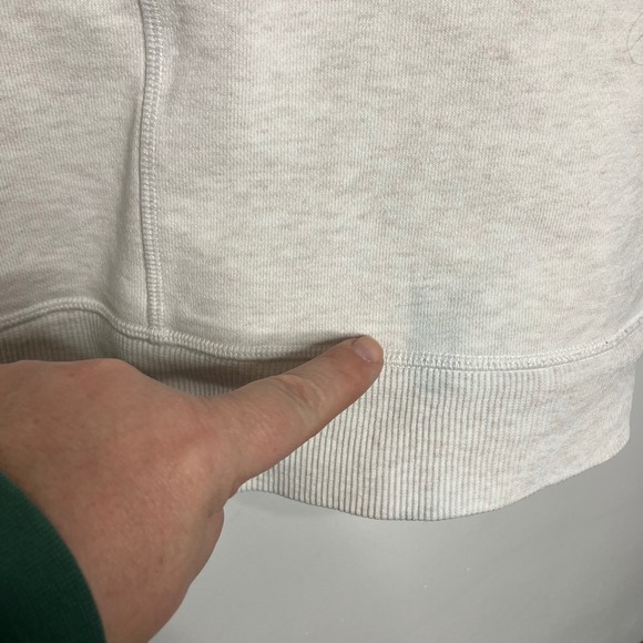 Lululemon versa vest Heathered gray pink full zip women's size 6 trendy casual - Picture 10 of 12